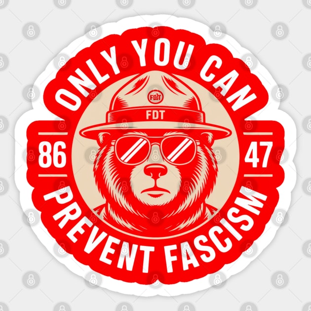 anti-trump Sticker by Creatifly Graphic Tees